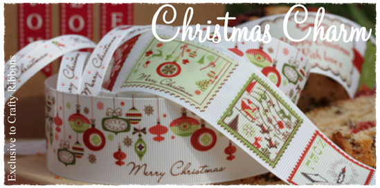 christmas ribbon collection from crafty ribbons